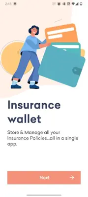 Ubiqc - Insurance Wallet android App screenshot 3